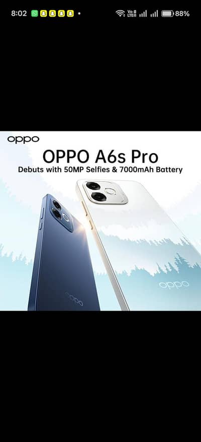 Oppo A6s pro