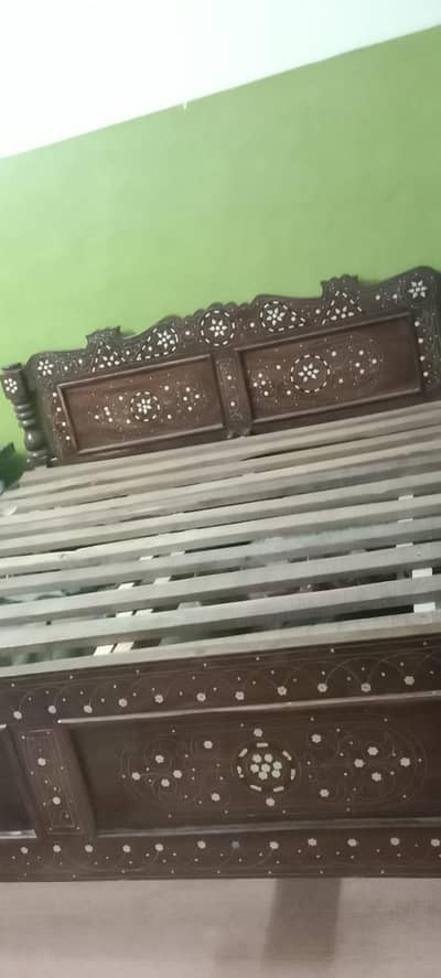double Bed set with mattress