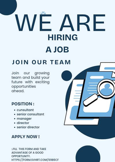 i am a hiringood job opertunity