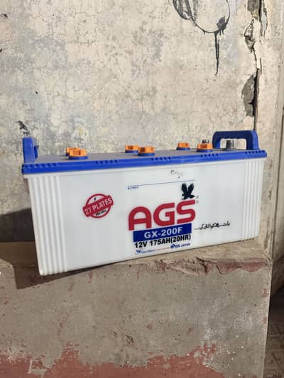 AGS GX-200F 2 batteries for sale good condition only 6 months use