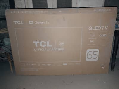 TCL QD miniLED TV 2025 P8K 65 inches.