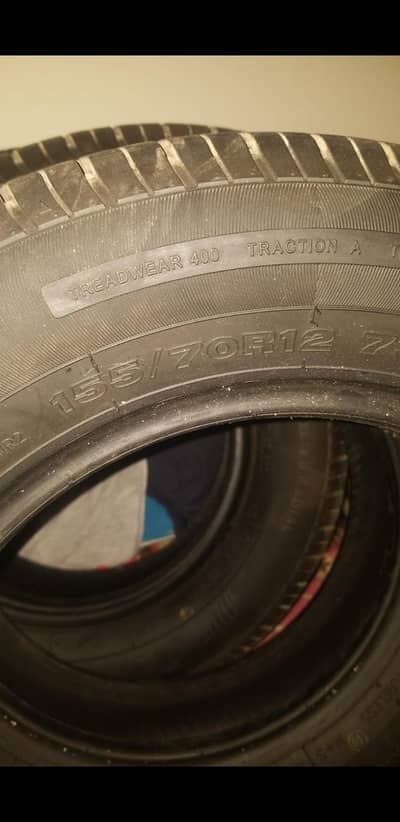 4 Tyres 155/70/R12
