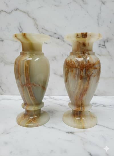 Onyx Marble Vase Home Decor Room Decor Marble Guldan Table Decor Gift