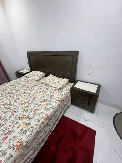 Original wood bed