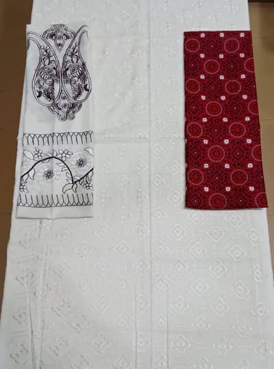 women embroidered White dress