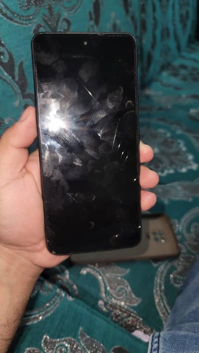 Redmi note 9s little bit Cracked