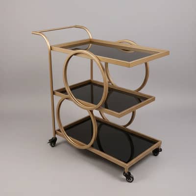 TEA TROLLY || IRON TROLLY || SERIVNG TROLLY || SERVING TRAY || TRAY