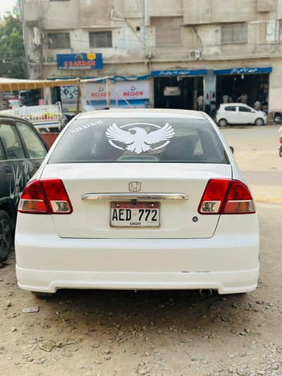 HONDA CIVIC 2002 AUTO/SUNROOF FULL OPTION CONVERT EAGLE EYE 2005