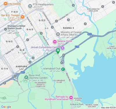 Prime Hotel/Motel Corner Plot for Sale on Club Road Islamabad | Near Islamabad Club | Rawal Lake & Margalla Hills View | Ideal for Investors & Hospitality Brands