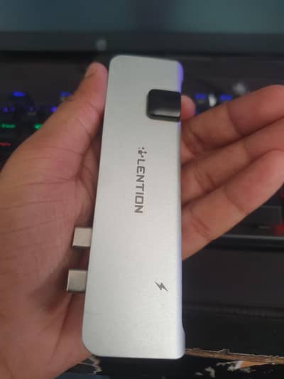 Lention Original USB C Portable Hub For Macbook