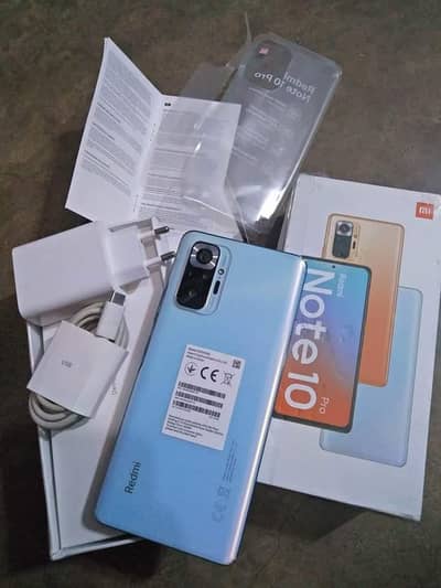 Redmi note 10 pro 8GB RAM 128 GB memory. 0324=031=9647