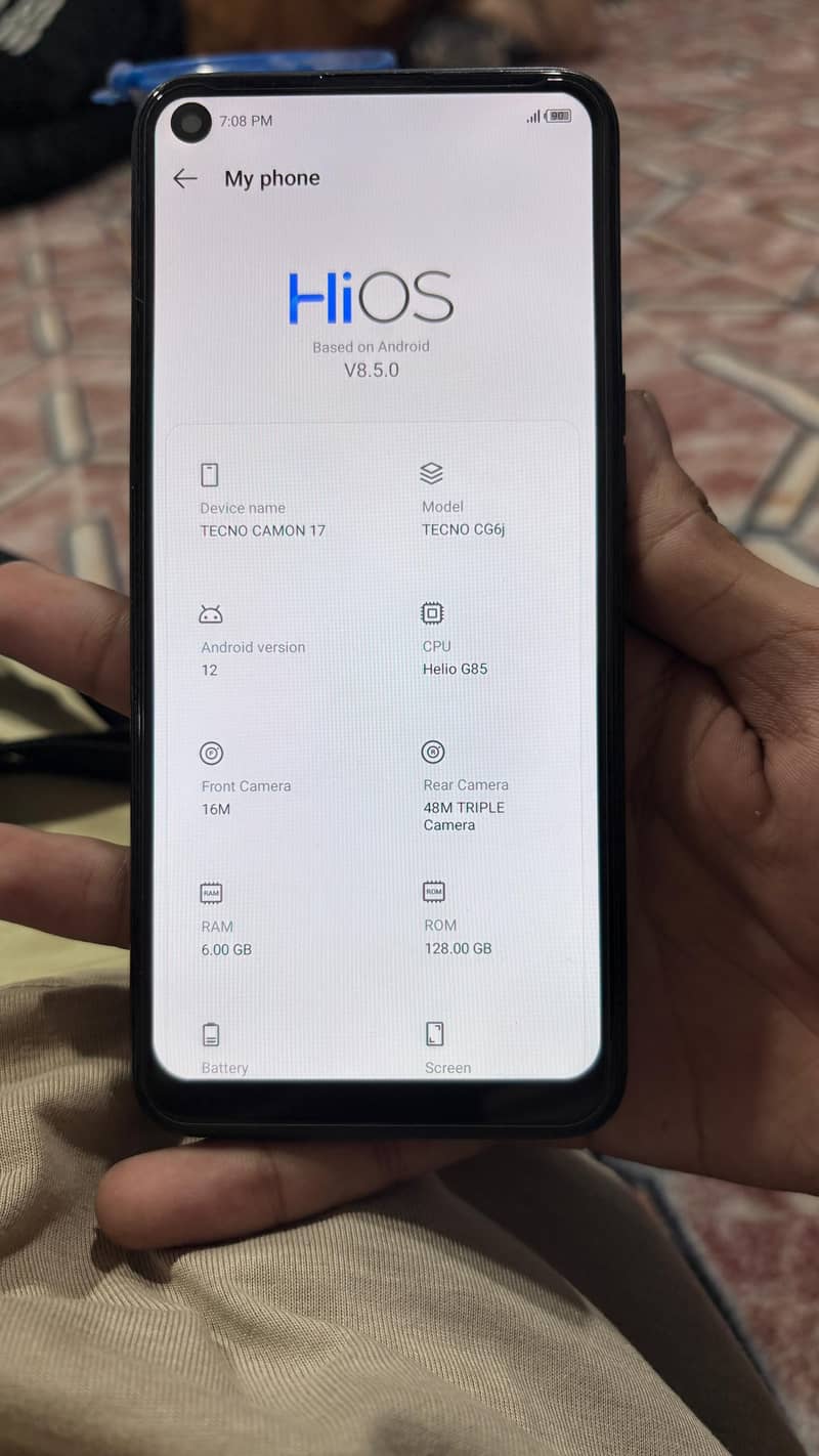 Tecno Camon 17(6/128) 0