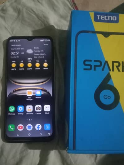 techno spark 6 3.64gb