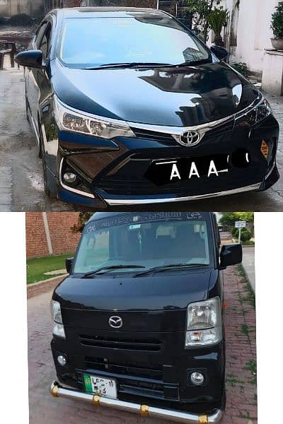 Corolla & Every daba available fr rent with driver call 0333-86-64-256
