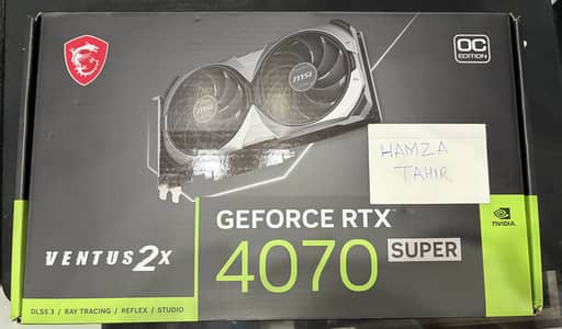 MSI Ventus2x 4070 Super