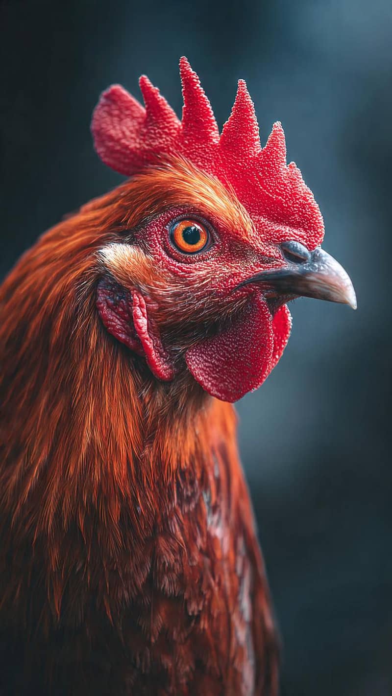 beautiful rooster 0