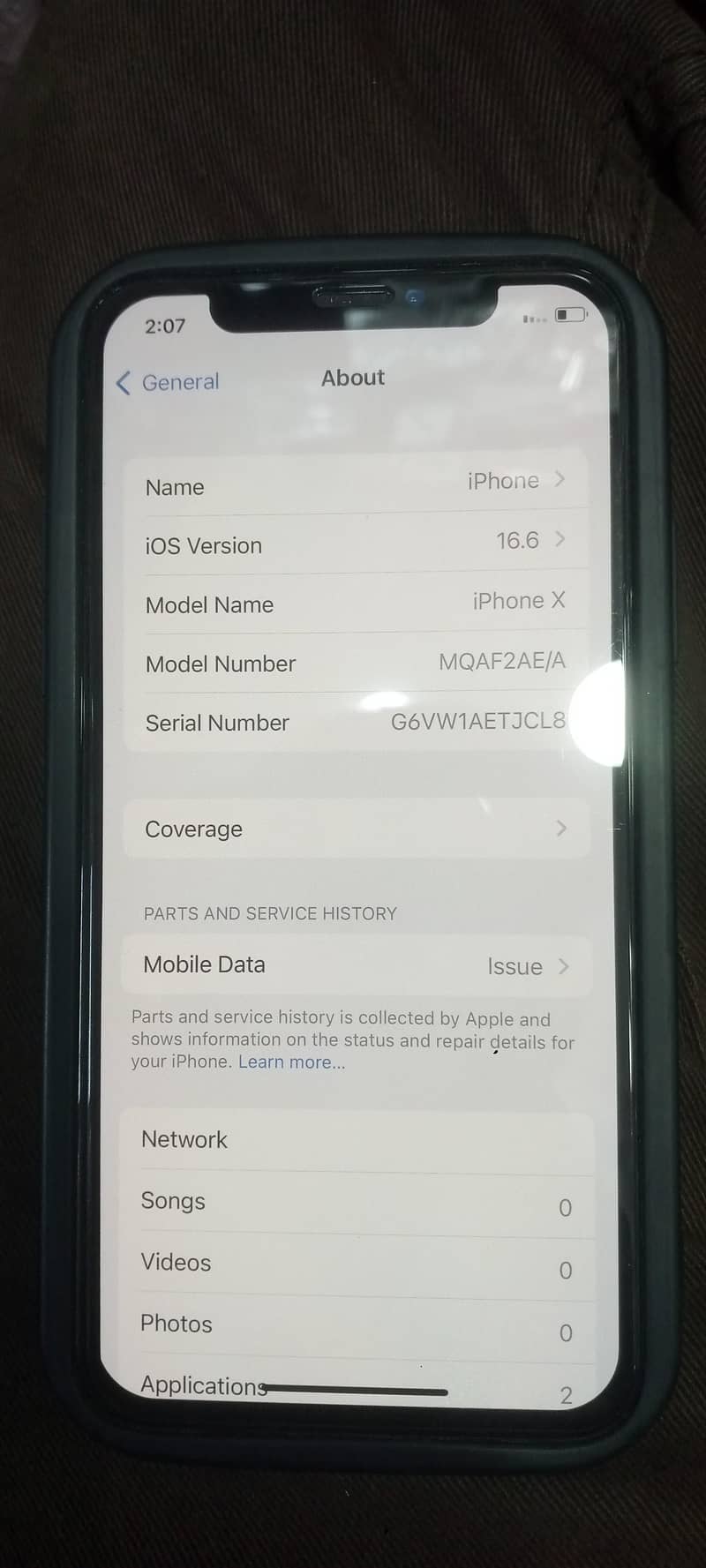 Iphone x 0