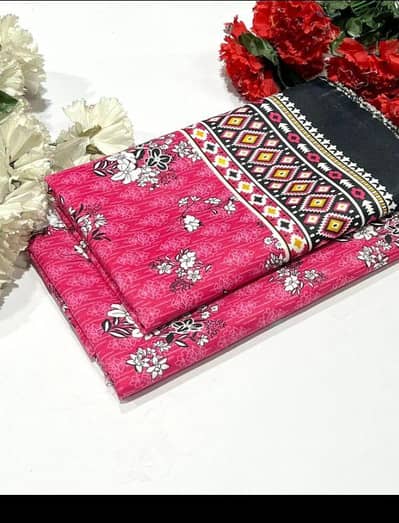 Brand New Unstitched suit available iat very low price