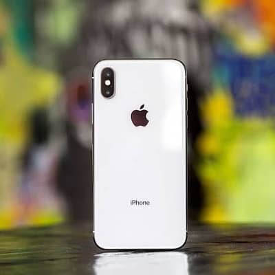 Iphone x white 64 gb pta approved