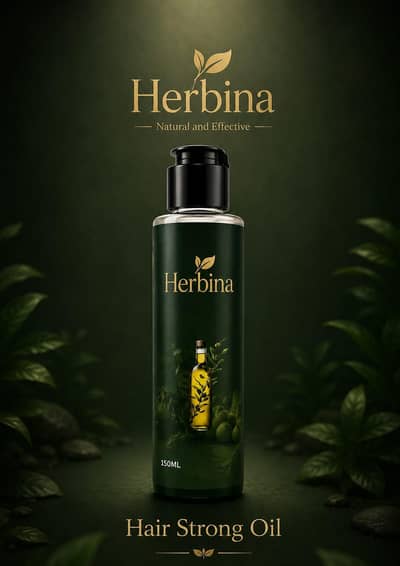 Herbina Natural and Effective Hair Oil