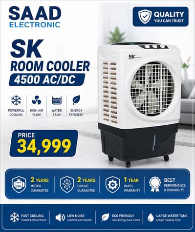 SK 4500 Room Cooler for Sale | AC/DC Cooler with 2 Years Guarantee