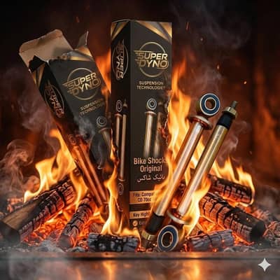 Super Dyno Original Bike Shocks for CD 70 - Smooth Ride & Long Lasting