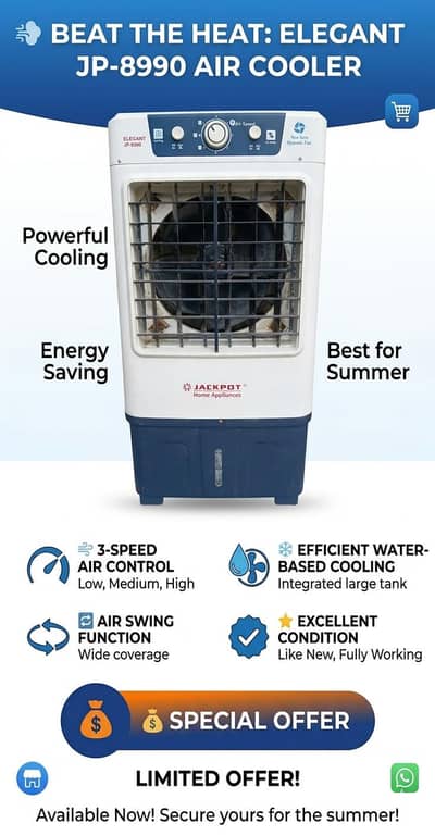Jackpot Air Cooler For Sale - Motor Jam