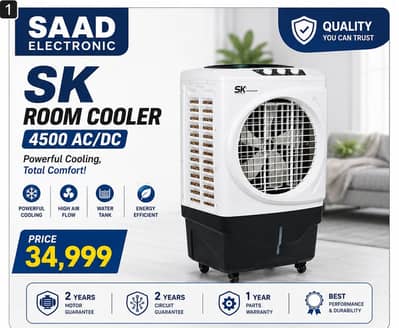 Best SK Room Cooler 4500 AC/DC | Inverter Compatible Air Cooler