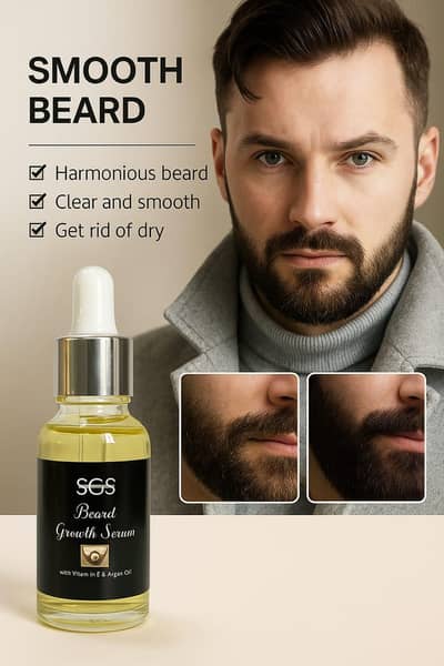 SCS Beard hair serum