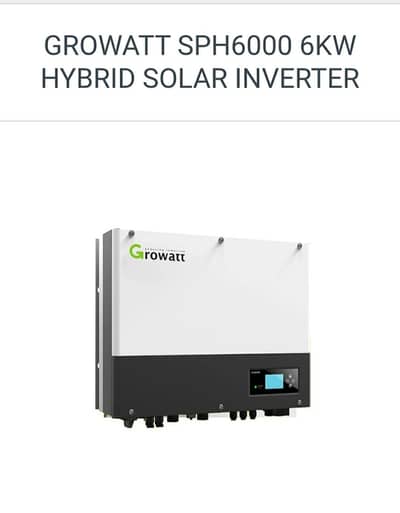 6kw Growatt Hybrid inverter