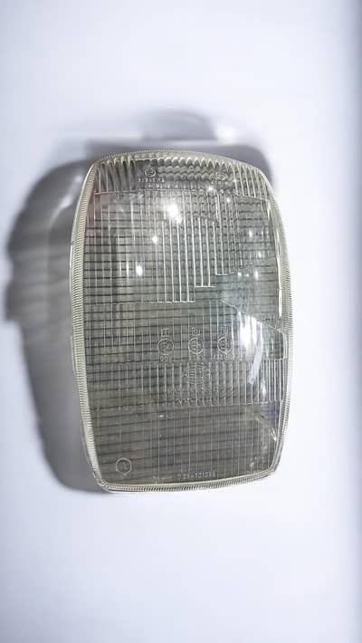 mercedes w115 front head light glass