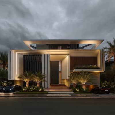 Luxury Living In Valencia Town 1 kanal House 40 Feet Road | Ultra-Modern 5 beds 5 Year's old house