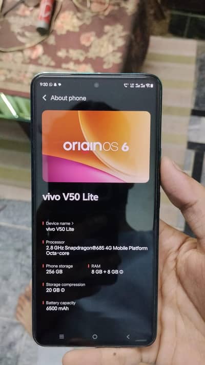 Vivo V50 Lite (Like Brand New)