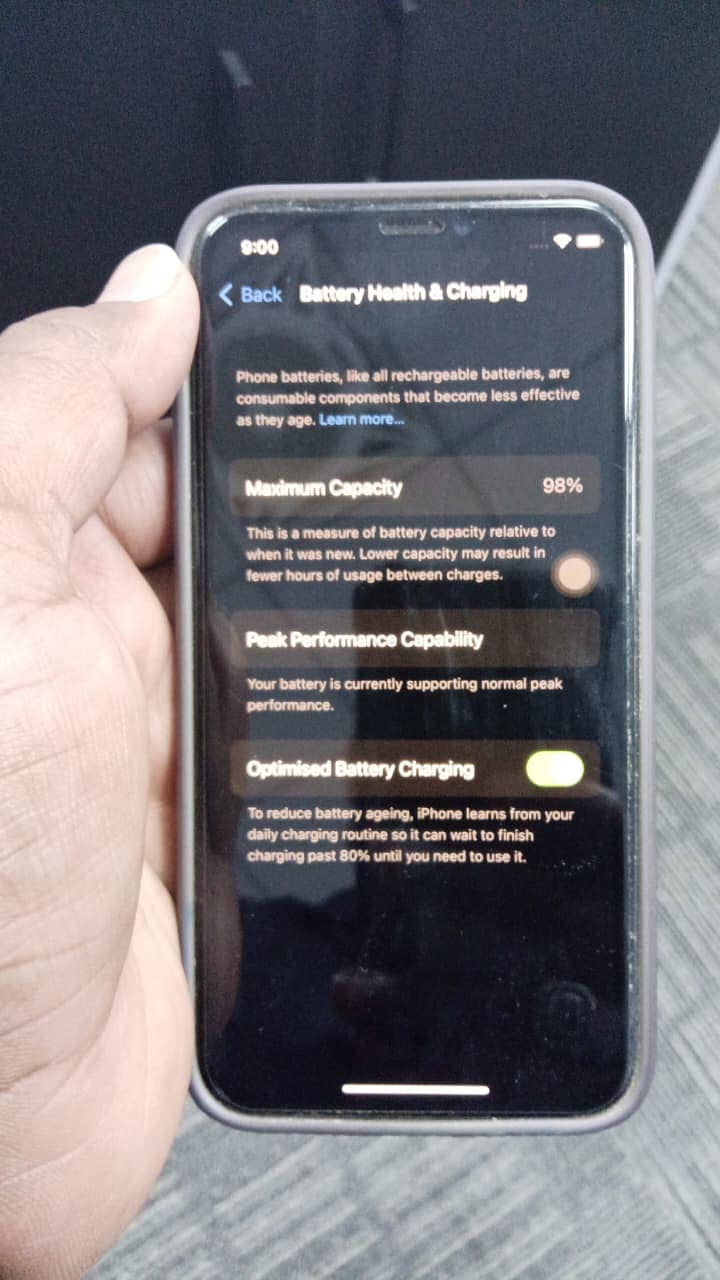 iPhone X 256 Storage 9