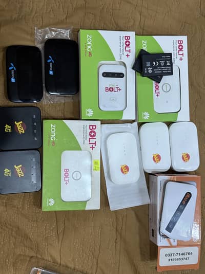 Zong jazz telenor Ufone 4G Device