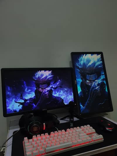 Gaming Setup For Sale RX 570 i3 6th gen 12gb RAM 1Tb Hdd