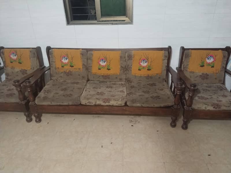 solid wood sofa 1