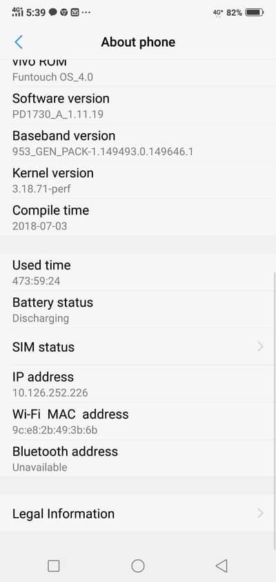 Vivo Y85