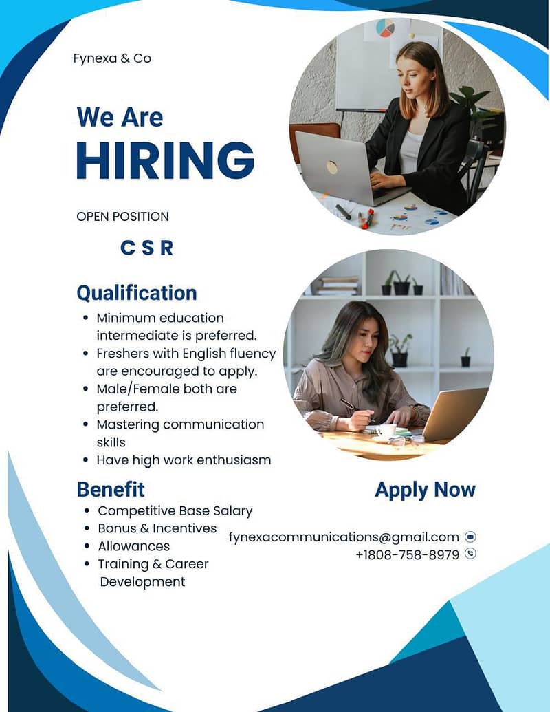 customer service representative required 0