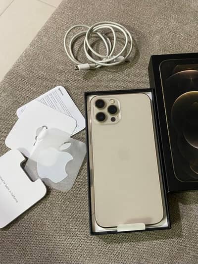 Apple I phone 12 pro max official PTA affroved 256  gb memory
