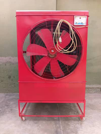 124L Lahori Air Cooler with Stand - Working Fine
