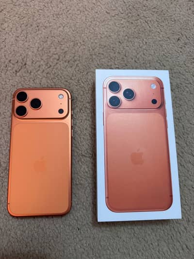 Iphone 17 pro max brand new orange colour
