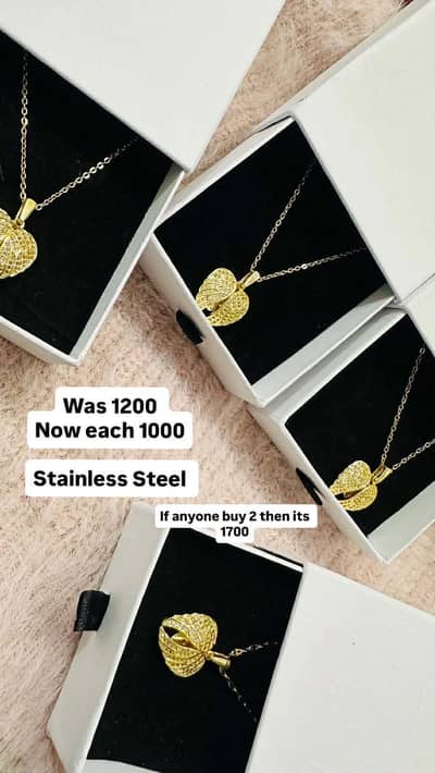 Stainless steel jewelry
