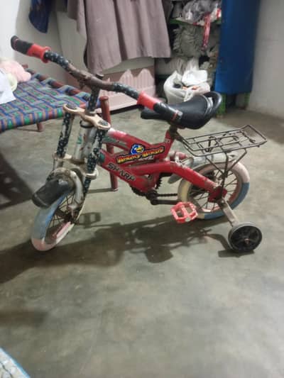 cycle and car