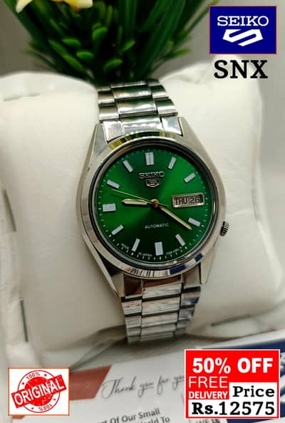Seiko 5 Citizen Orient Automatic Pre-Owned watch Japan 03161737353