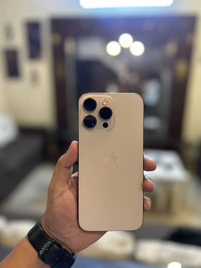 iPhone 16 Pro Max 256GB Desert Titanium | JV | 100% Health