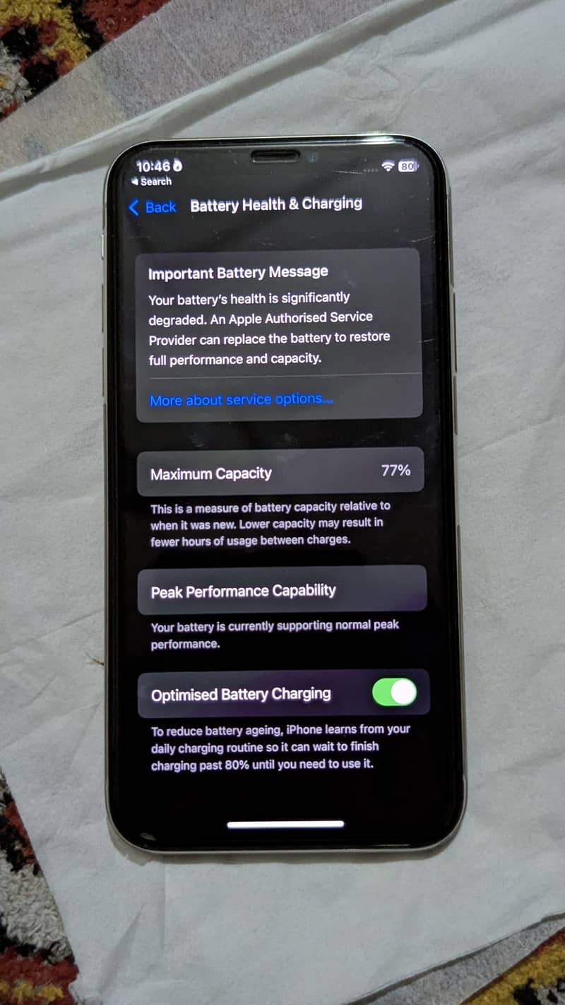 IPhone X 5