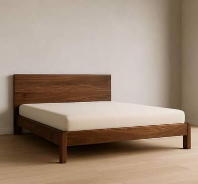 New pure woden double bed  not sheet