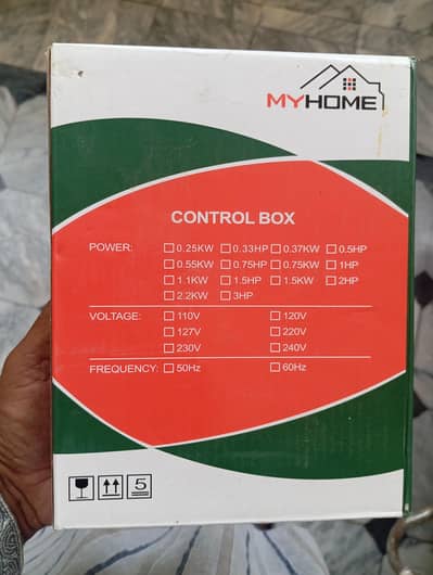 Control Box (My Home) for Missile Motor  Power 0.75W---1HP