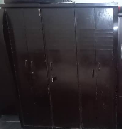 3 door wooden almari for sale